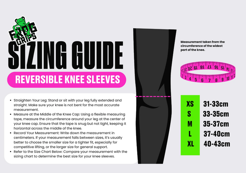 Elite Frog Knee Sleeves - Schwarz